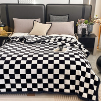 Überlegene Qualität Promotion Custom ized Pattern Luxus 100% Polyester Super Soft Cosy Raschel Nerz Decke
