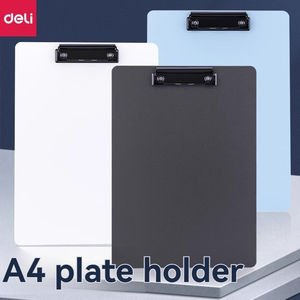 Bloc-notes en contreplaqué A4 Deli 64502, bleu et vert, papeterie, étudiant, porte-menu à <span class=keywords><strong>la</strong></span> carte, multifonctionnel, facture, haute qualité - Product Image 2