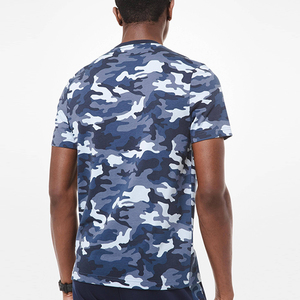 De alta calidad sin <span class=keywords><strong>el</strong></span> Logo de la moda de los hombres de encargo de camuflaje T camisa - Product Image 2