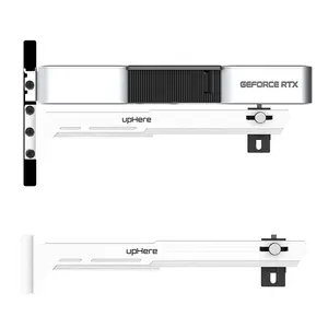 UpHere Hot Sale White GPU Holder Support Bracket Computer Anti Sag Rgb Graphics Card Bracket