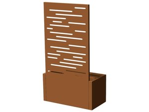 Panel Decorativo de Acero Corten Cortado con Láser para Jardín, Macetero de Acero Corten - Product Image 4