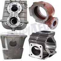 La fonte partie le logement de pompe hydraulique de pompe à air, compresseur d'air de fonte ductile, accessoires ferroviaires de l'acier 30GSL/30Mn2 de fonte