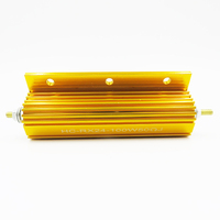 Résistance à bobinage de type RX24, à coque en aluminium, pour courant continu basse fréquence et courant alternatif haute puissance
