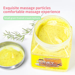 Gommage corporel pour femmes en marque privée, à l'huile de jojoba, contrôle du sébum, nettoyage en profondeur, biologique, avec logo - Product Image 5