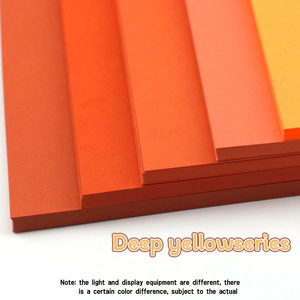 Giấy màu khuyến mãi 180g 4k 5 màu 25 tờ Giấy màu trang trí thủ công cho trường học - Product Image 5