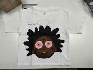 Maglietta da uomo con stampa digitale squadrata pesante corta girocollo oversize 100% cotone tutto il giorno che attira gli occhi - Product Image 2