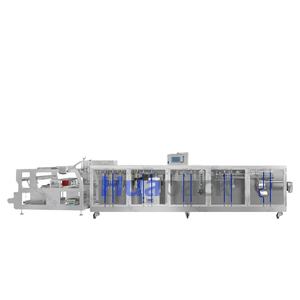 Machine d'emballage automatique électrique HFFS Huapack pour sachets stand-up avec film en rouleau, pour aliments, boissons et produits chimiques, avec pompe et roulement PLC - Product Image 1
