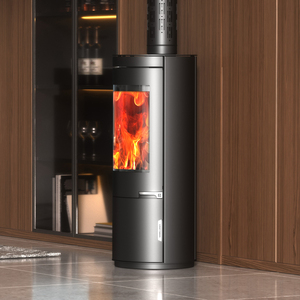 Cheminée ronde Craftsman Red Flame - Product Image 3