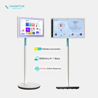 Tablette Android à écran tactile rotatif de 27 pouces Leaderhub Global Agent Price, grand écran intelligent pour jeux/apprentissage