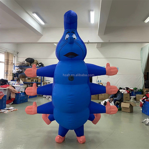 Costume Gonfiabile da Bruco Blu per Decorazioni di <span class=keywords><strong>Alice</strong></span> nel Paese delle Meraviglie - Product Image 1