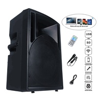 Sistema de Sonido PA DJ con Subwoofer de 18 Pulgadas y 1800W, Altavoces Inalámbricos TWS, Altavoz Inalámbrico con Micrófono, Control Remoto, Radio FM, Karaoke y Luces LED