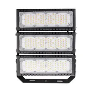 Banqcn paten luar ruangan IP65 lensa PC IK08 200W modul Jointable LED lampu sorot stadion cahaya industri