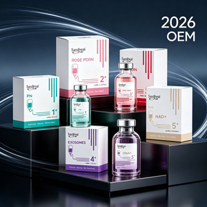 Sérum OEM à l'acide hyaluronique, aux bio-peptides, aux exosomes et à la PDRN de rose : Formule enrichie pour revitaliser les cellules cutanées et stimuler la régénération cutanée - Product Image 6