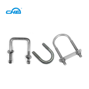 Trung Quốc Nhúng Nóng Mạ Kẽm <span class=keywords><strong>U</strong></span> Bolt Kích Thước Auto Part Trailer <span class=keywords><strong>U</strong></span>-bolt Nut Ống Kẹp Cường Độ Cao 316 Thép Không Gỉ Vuông <span class=keywords><strong>U</strong></span> Bolt - Product Image 1