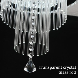 Lustres suspendus classiques en cristal K9 chromé de luxe moderne pour la décoration intérieure - Product Image 3