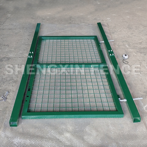 Quadratische Post Metall Gartentor Eisentor <span class=keywords><strong>Grill</strong></span> Designs Günstige Garten Eingangstore - Product Image 2