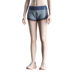 Pantalon de jogging personnalisé pour femme avec logo, respirant, anti-frottement, fente latérale incurvée pour l'entraînement estival - Product Image 6