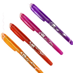 Erasable Gel <b>Pen</b> 0.5mm <b>Multi</b> <b>Colored</b> Bullet Tip For Students Office Stationery Friction Sensitive Writing Tool - Product Image 4