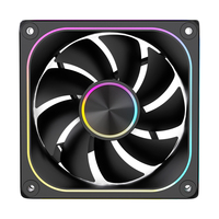 Ventilateur de boîtier RGB XINMAI OEM, ventilateur de refroidissement pour ordinateur, ventilateur LED pour processeur, ventilateur pour boîtier de PC, châssis d'ordinateur de bureau, vente en gros OEM