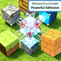 Bloques de Construcción Cuadrados My World Forest, 300 Piezas, Juego de Bloques de Construcción Moc, Cubos de Construcción, Juguetes Educativos para Regalo
