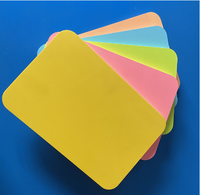Usine de panneaux publicitaires en PVC, taille personnalisée de couleur en gros