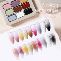 WEKIKOU Fournisseur en gros d'usine de peinture de fleurs Gel UV Nouveau 36 couleurs Amélioration des ongles Couleur unie Peinture Colle pour ongles