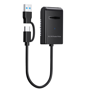 Boîtier de disque dur externe M.2 SSD USB/Type-C vers NVMe/NGFF, câble adaptateur M.2 NVMe vers NGFF - Product Image 5