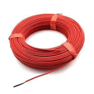 200 degree nichrome copper silicone rubber heater cable wire