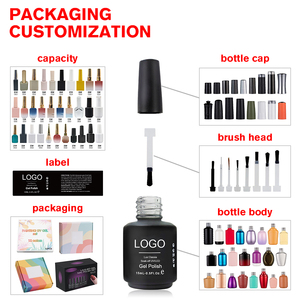 BIN Vernis Gel UV 15ML Sans Hema Ensemble de Vernis Gel avec Logo Personnalisé 60 Couleurs - Product Image 5