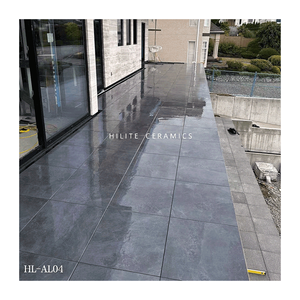 Carreaux de sol en céramique d'extérieur aspect <span class=keywords><strong>béton</strong></span> rustique Carreaux d'extérieur antidérapants pour sol, patio, jardin et allée - Product Image 3