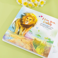Livre d'histoires de contes de fées personnalisé pour enfants avec reliure parfaite, couverture rigide en carton - Services de conception et d'illustration
