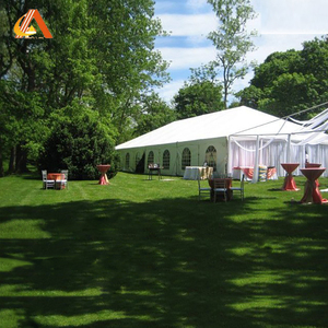 เต็นท์ศาลางานแต่งงานหรูหราพร้อมม่านและไฟนางฟ้า - Product Image 3