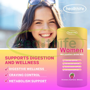 स्ट्रॉबेरी एकाई स्वाद मादा महिलाओं चयापचय पेय के लिए मिश्रण पूरक पूरक पूरक - Product Image 3