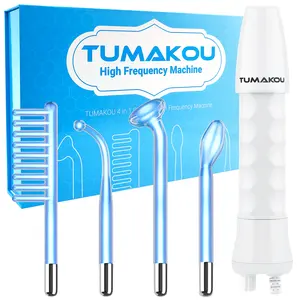 TUMAKOU – Machine portative à haute fréquence pour soins du visage, baguette faciale à haute fréquence pour soins de la peau