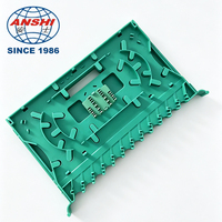 Bandeja de Empalme de Fibra Óptica Integrada de 24 Núcleos con Conector SC FC, Bandeja de Empalme ODF 24C de Grado Telecom, Bandeja de Empalme de Fibra Óptica Sin Jumper