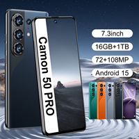 Camon 50 Pro 5G 2026, Gran Venta, Android 15.0 Versión Global, 16GB RAM, Cámara de 108MP, Pantalla de 144Hz, Doble SIM, Teléfono Inteligente Desbloqueado