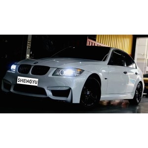 Los sistemas de carrocería para <span class=keywords><strong>BMW</strong></span> <span class=keywords><strong>3</strong></span> series E90 2009-2012 a los <span class=keywords><strong>modelos</strong></span> M4 incluyen parachoques delantero y trasero con faldones laterales de guardabarros de capó de rejilla - Product Image 3