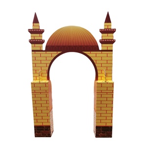 Casetta da gioco per bambini a forma di Moschea fai da te personalizzabile, in cartone, fornitore cinese di stampa di libri e custodie - Product Image 3