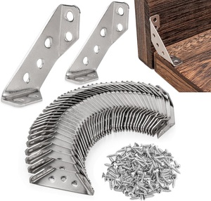 New Arrival thép không gỉ tam giác <span class=keywords><strong>Bracket</strong></span> đồ nội thất connects-góc Brace dấu ngoặc cho gỗ kệ tủ bảng hỗ trợ - Product Image 1