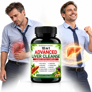 Cápsulas de desintoxicación y limpieza del hígado 10 en 1 al por mayor con ingredientes botánicos naturales para el cuidado corporal, servicio OEM - Product Image 1