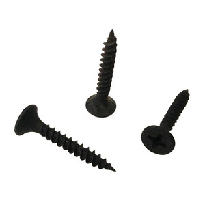 DIN18182 Oxyde noir Clous pour cloisons sèches Tête de trompette Vis pour cloisons sèches à double ou simple filetage - Product Image 4