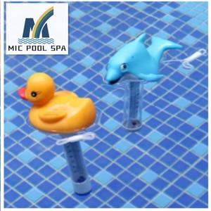 Thermomètre de <span class=keywords><strong>piscine</strong></span> à longue <span class=keywords><strong>sonde</strong></span>, sans fil, flottant, grande taille, cadran, pour la natation - Product Image 3