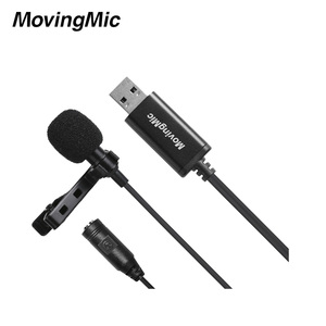 Movingmic Ul1 Pro Pc Vocal Tieclip Usb Microphone With Wire - Product Image 4