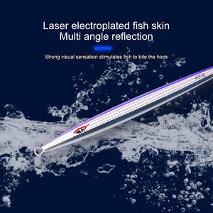 Señuelo de Pesca con Revestimiento Electrolítico Láser, 400g, Reflejo Multiángulo, para Pesca en Aguas Profundas, Agua Salada - Product Image 1