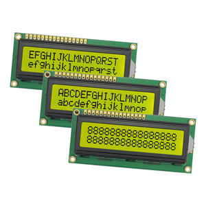JXD1602A-F STN 포지티브 백라이트 LCM 디스플레이 모듈 16*2 문자 도트 매트릭스 화면 코브 듀얼 라인 문자 디스플레이 화면 - Product Image 1