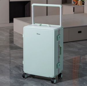 New Aluminum Frame PC Wide Pull Rod Suitcase Large Capacity Multifunctional <strong>Travel</strong> Luggage <strong>with</strong> Spinner <strong>Wheels</strong> Trolley <strong>Case</strong> - Product Image 1