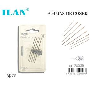 Aghi da cucito Ilan 5 pezzi per cucito a mano - Product Image 1
