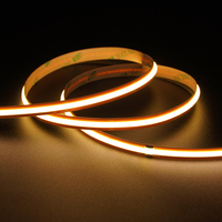 Bande LED COB 528 LED/m, éclairage intérieur pour armoire, écoénergétique, 12V/24V, 8mm, IP20, 3000K-6000K, cuivre, CRI>90, CE, RoHS, découpable