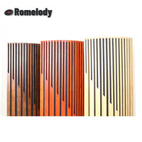 Diffuseur acoustique en bois massif au design moderne, solution sonore pour la pièce, image sonore basse fréquence