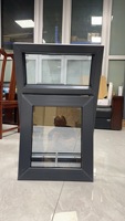 Ventanas de PVC con Aislamiento Acústico Excelente, Doble Vidrio Templado para Apartamentos